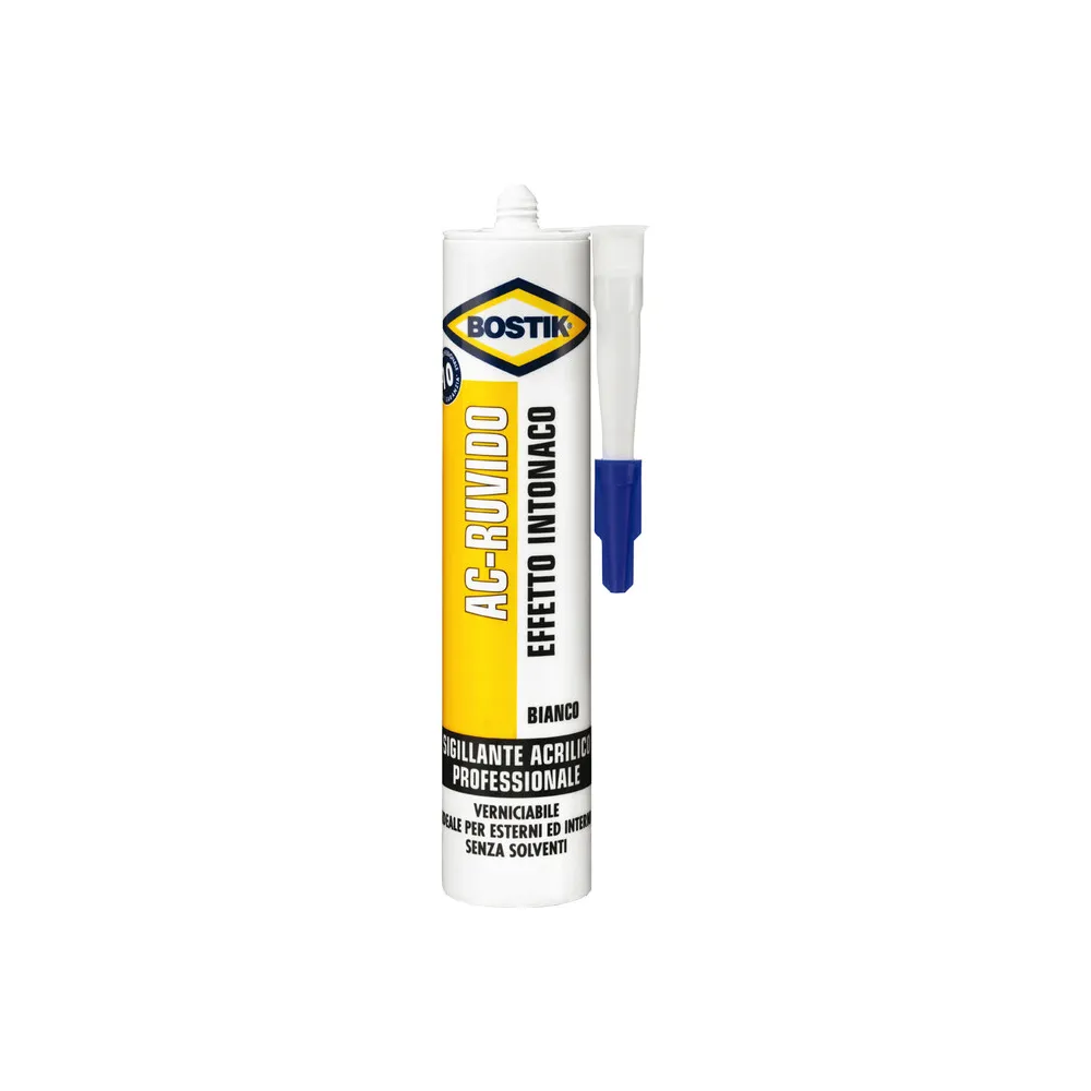 BOSTIK SIGILLANTE AC-RUVIDO 300 ML EFF INTON BCO (12 BOSTIK SIGILLANTE AC-RUVIDO 300 ML EFF INTON BCO (12