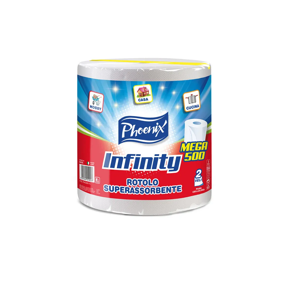BOBINA CARTA PURA CELLUL INFINITY 600 G (2 BOBINA CARTA PURA CELLUL INFINITY 600 G (2
