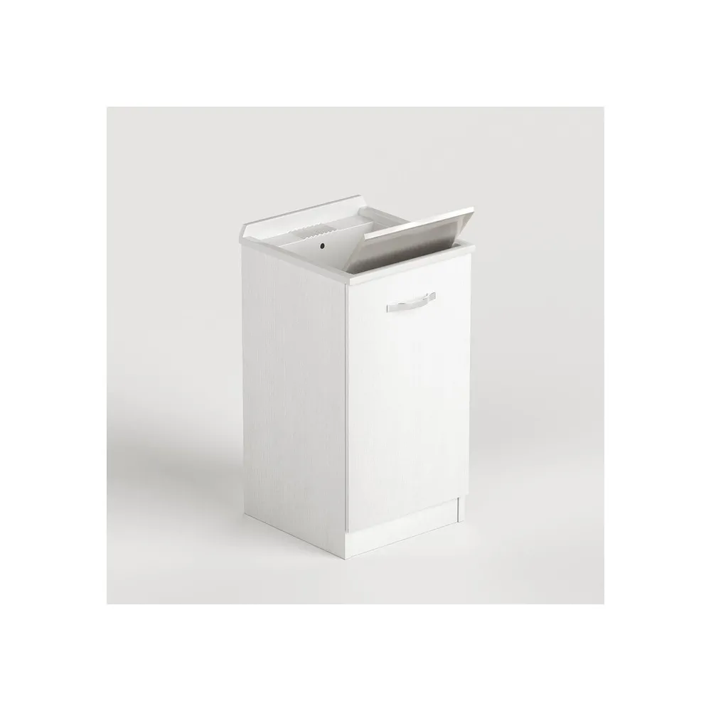 LAUNDRY LAVATOIO 1A 47X50X86 CM BIANCO FRASSINO