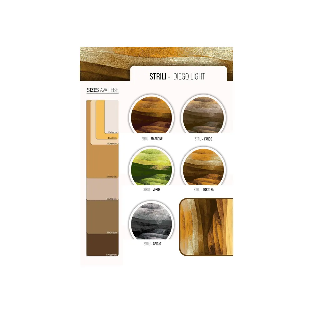 TAPPETO CUCINA STRILI 57X140 CM ASSORTITO (10 TAPPETO CUCINA STRILI 57X140 CM ASSORTITO (10
