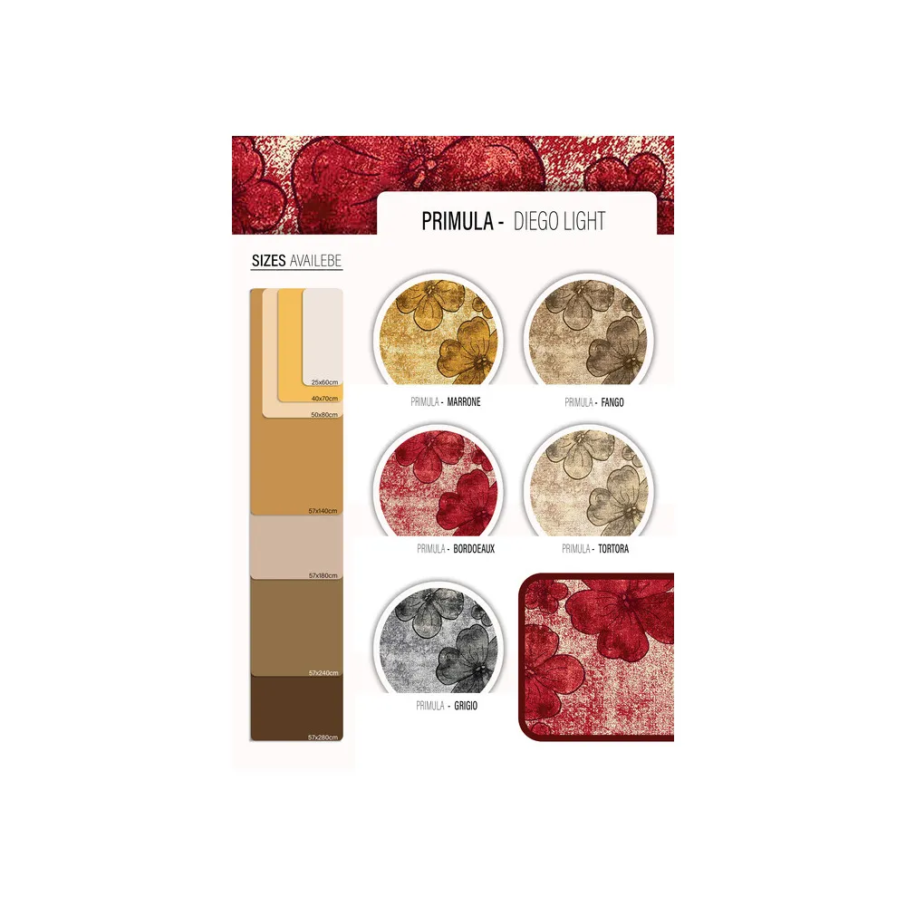 TAPPETO CUCINA PRIMULA 40X 70 CM ASSORTITO (20 TAPPETO CUCINA PRIMULA 40X 70 CM ASSORTITO (20