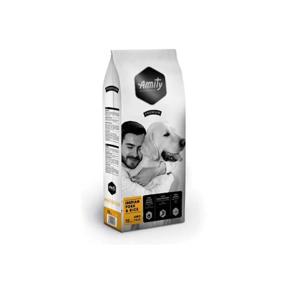 CIBO CANE AMITY 15 KG ADULT IBERIAN PORK  RICE