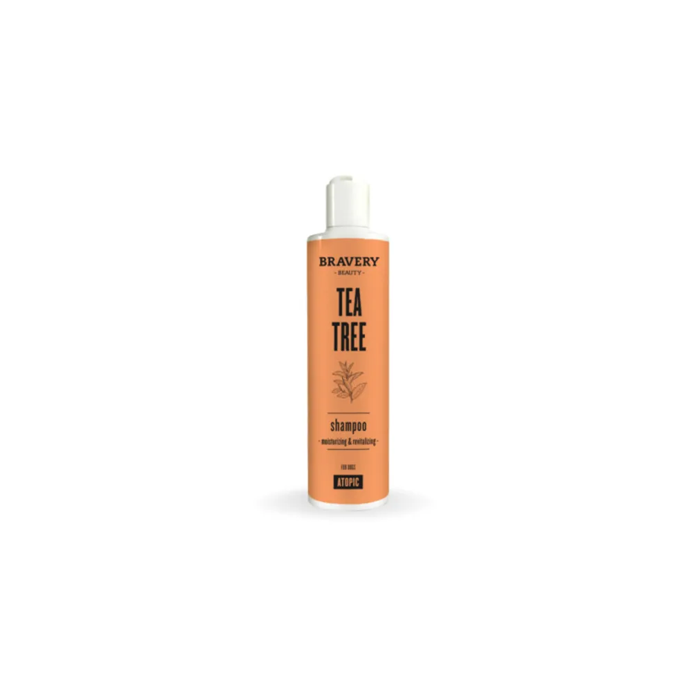 SHAMPOO DOG BRAVERY 300 ML ATOPIC ARBOL DE TE (6 SHAMPOO DOG BRAVERY 300 ML ATOPIC ARBOL DE TE (6