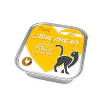 CIBO GATTO MONAMOUR 100 G POLLO E TACCHINO (34