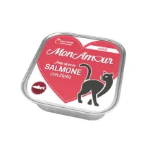 CIBO GATTO MONAMOUR 100 G TROTA E SALMONE (34