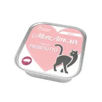 CIBO GATTO MONAMOUR 100 G PROSCIUTTO (34