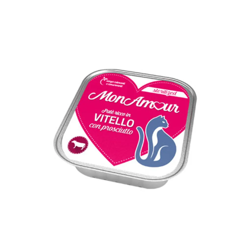 CIBO GATTO MONAMOUR 100 G STERILIZED VITEL PROSC (34 CIBO GATTO MONAMOUR 100 G STERILIZED VITEL PROSC (34