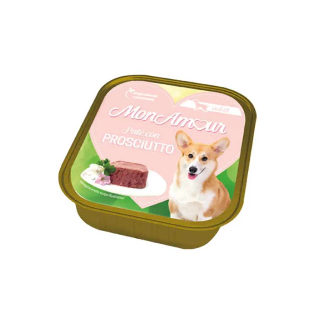 CIBO CANE MONAMOUR 300 G PROSCIUTTO (18