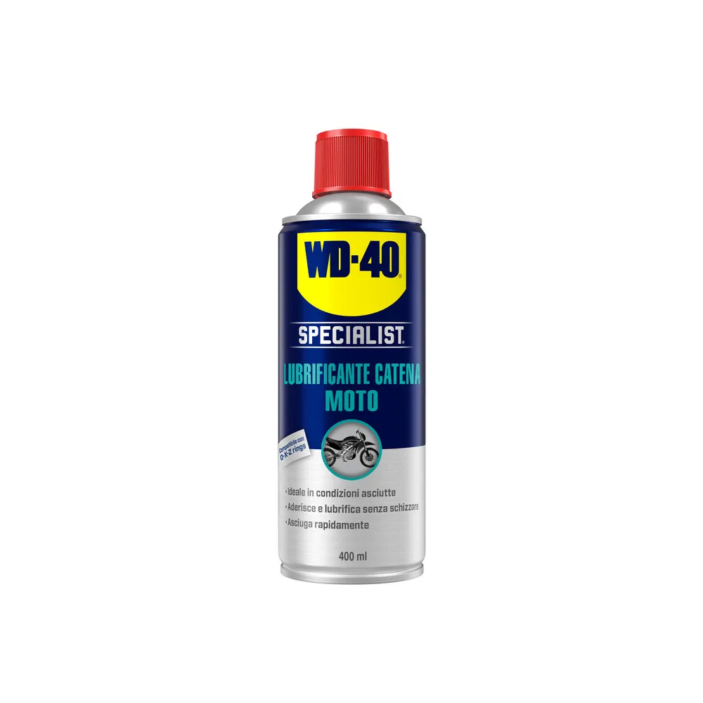 WD-40 SPECIALIST MOTO LUBRIFICANTE CATENA 400 ML WD-40 SPECIALIST MOTO LUBRIFICANTE CATENA 400 ML