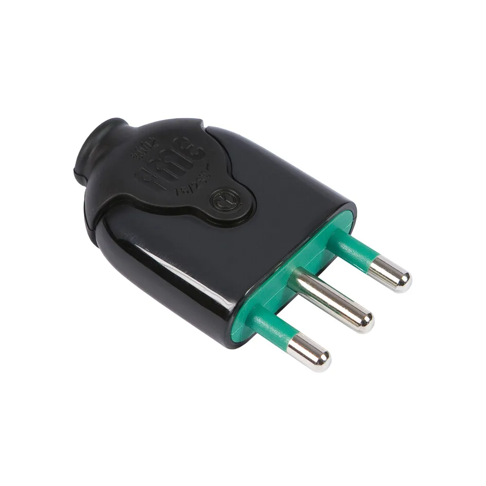 FME 80.021 SPINA 16A 2P+T NERO