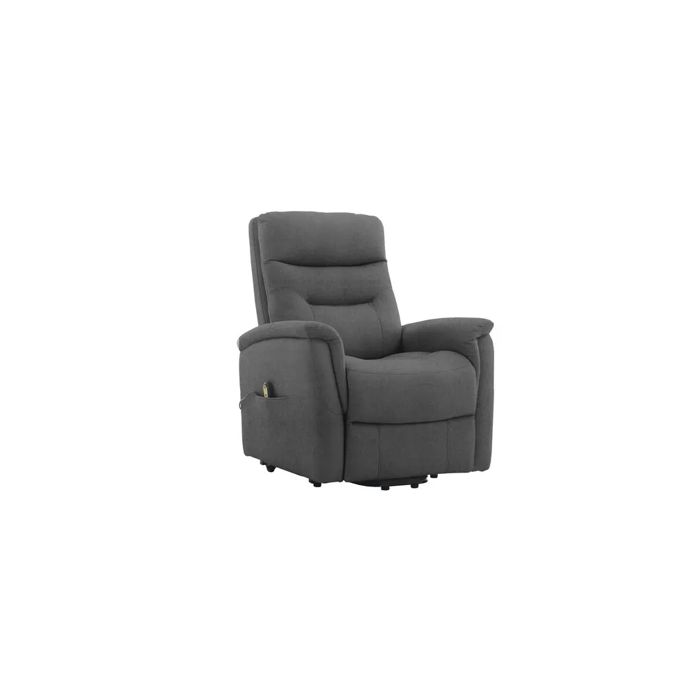 POLTRONA RECLINER SOFT DUE MOTORI TESSUTO GRIGIO POLTRONA RECLINER SOFT DUE MOTORI TESSUTO GRIGIO