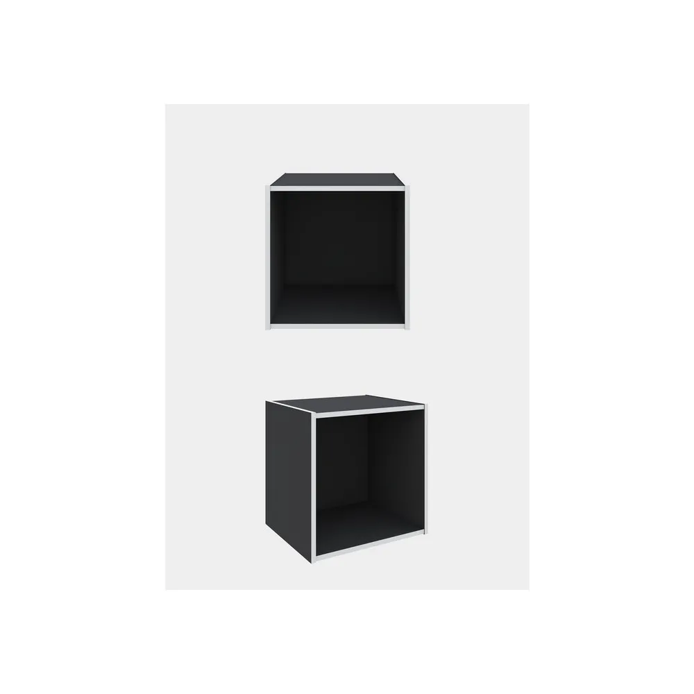 CUBO 35X35X29 CM GRIGIO CUBO 35X35X29 CM GRIGIO