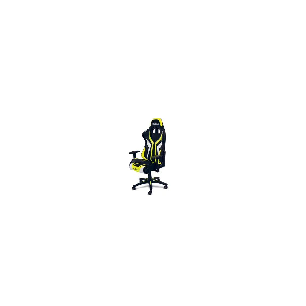 SPARCO POLTRONA UFFICIO TORINO NERO GIALLO FLUO