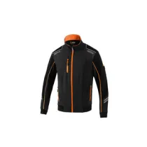 SPARCO GIUBBINO AUSTIN BLACK ORANGE TG XS