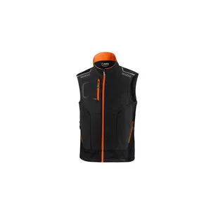 SPARCO GILET ILLINOIS BLACK ORANGE TG L