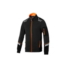 SPARCO FELPA ALABAMA BLACK ORANGE TG L