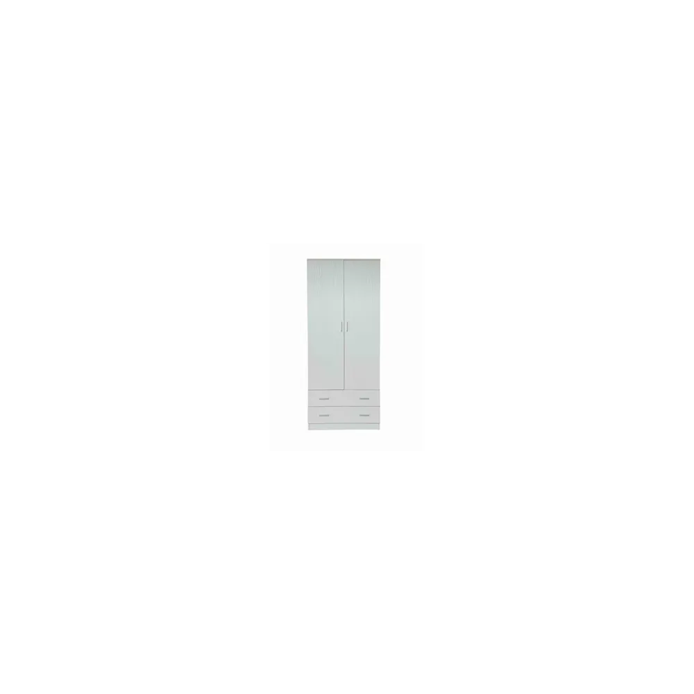 ARMADIO SPACE 2+2C BIANCO FRASSINO CM 80X52X190 ARMADIO SPACE 2+2C BIANCO FRASSINO CM 80X52X190