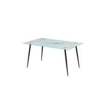 TAVOLO MIRROR 150X90X75 VETRO MARMO 290 LUCIDO
