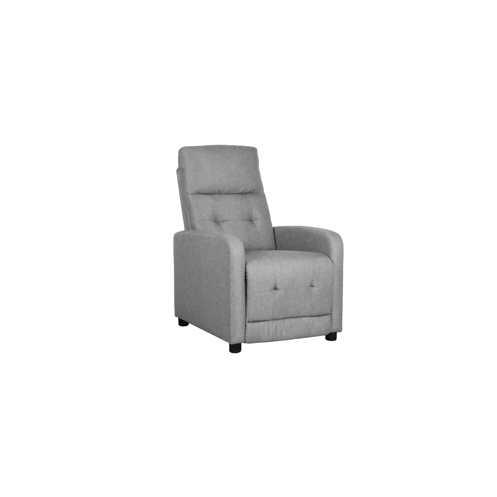 POLTRONA RECLINER REY TESSUTO GRIGIO CHIARO 40 POLTRONA RECLINER REY TESSUTO GRIGIO CHIARO 40