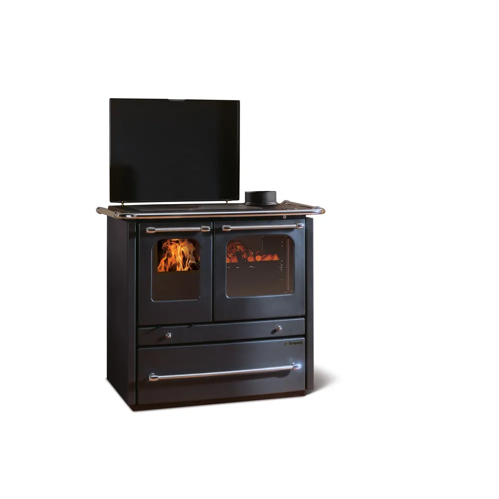 TERMOCUCINA LEGNA 13.5 KW SOVRANA ANTRACITE