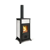 STUFA LEGNA  7 KW GEMMA 5.0 BIANCO