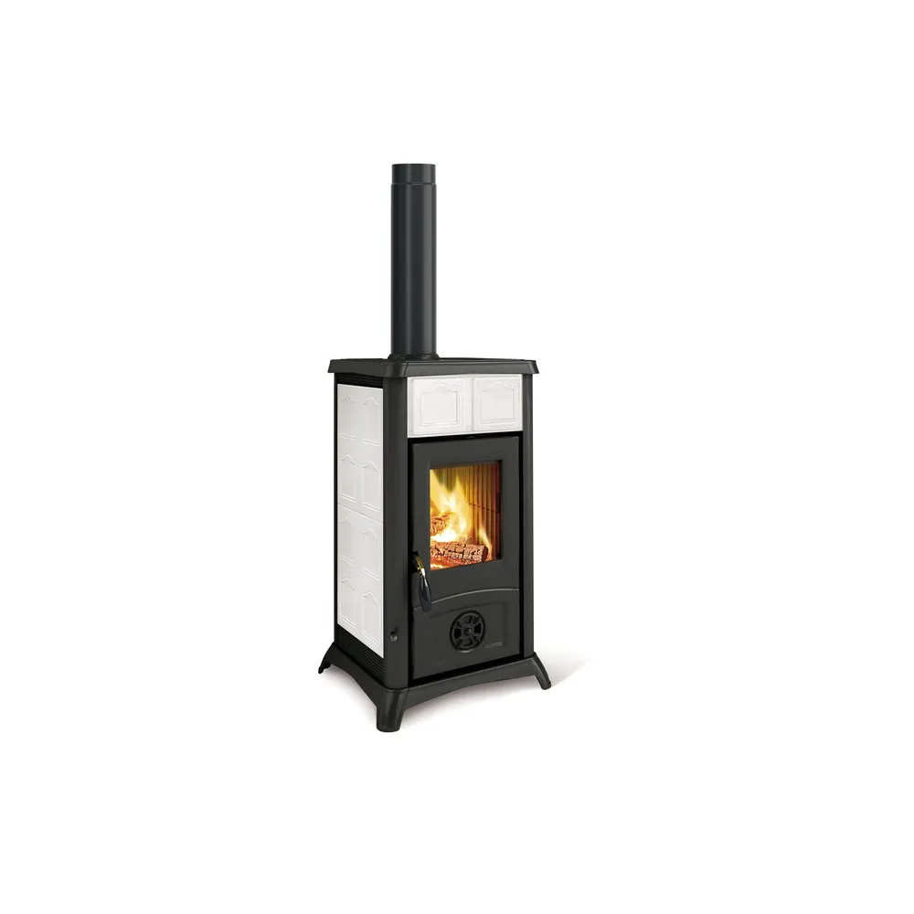 STUFA LEGNA  7 KW GEMMA 5.0 BIANCO