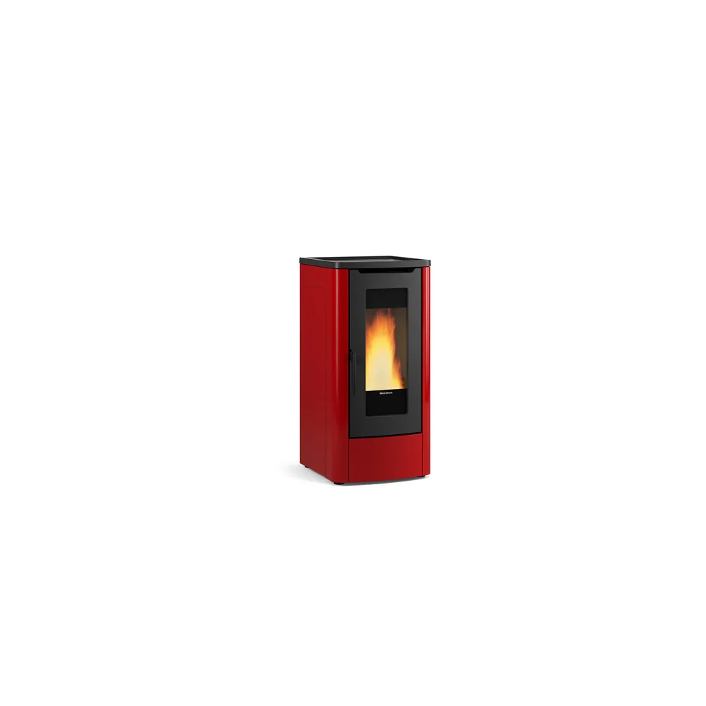 STUFA PELLET CANALIZ 10 KW DAHIANA PLUS 5.0 BORDEAUX STUFA PELLET CANALIZ 10 KW DAHIANA PLUS 5.0 BORDEAUX