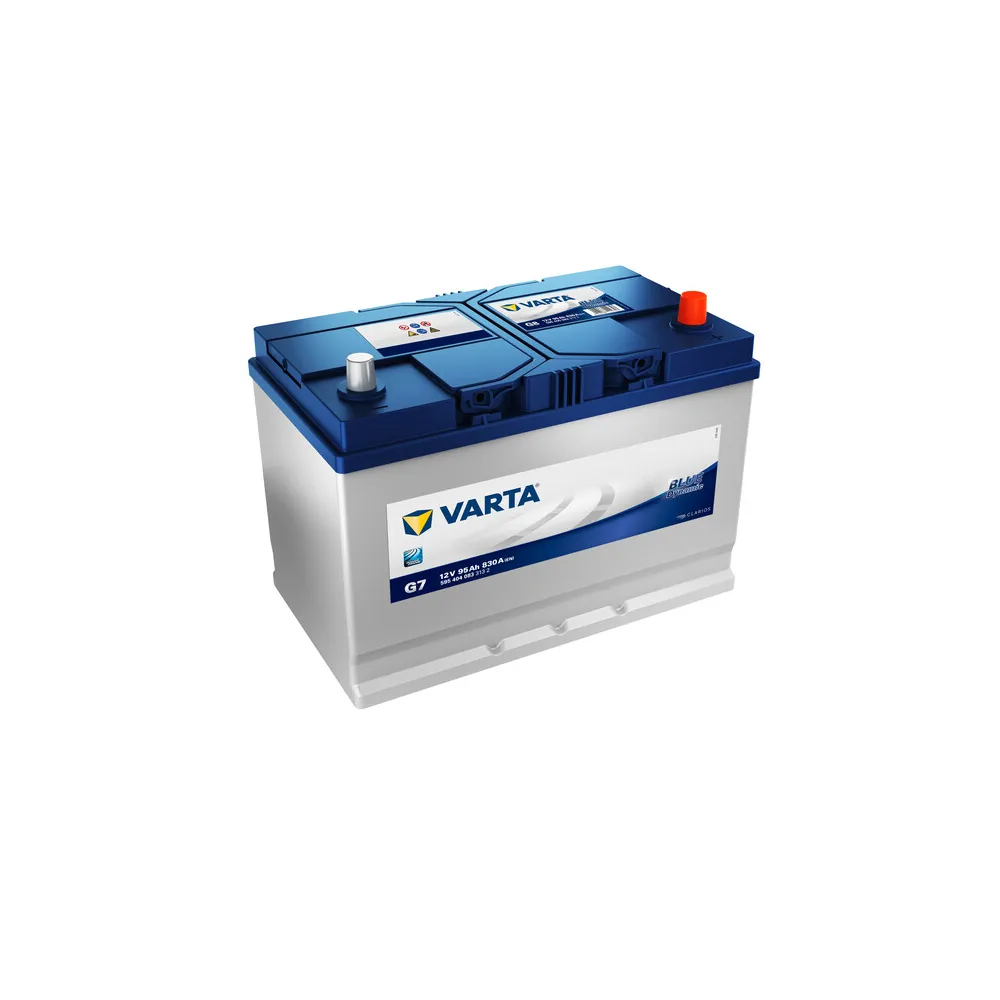 BATTERIA AUTO VARTA BLUE 95AH POLO DX G7 S.830 BATTERIA AUTO VARTA BLUE 95AH POLO DX G7 S.830