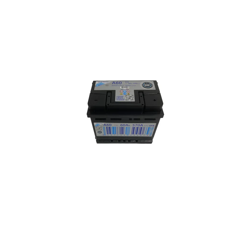 BATTERIA AUTO EFB START/STOP BLUE POWER 60AH 570A BATTERIA AUTO EFB START/STOP BLUE POWER 60AH 570A