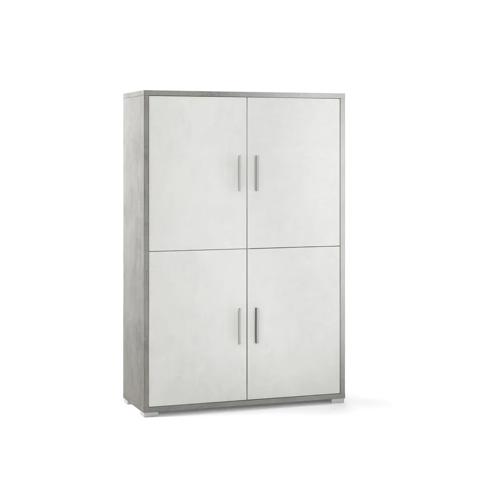 UFFICIO DOUBLE MOBILE 4A 161X108 CM CEMEN/OSSIDO UFFICIO DOUBLE MOBILE 4A 161X108 CM CEMEN/OSSIDO