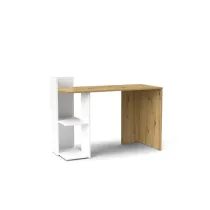 SCRIVANIA PACO PC1 CM 120X51X87 ROV.ARTISAN/BIANCO
