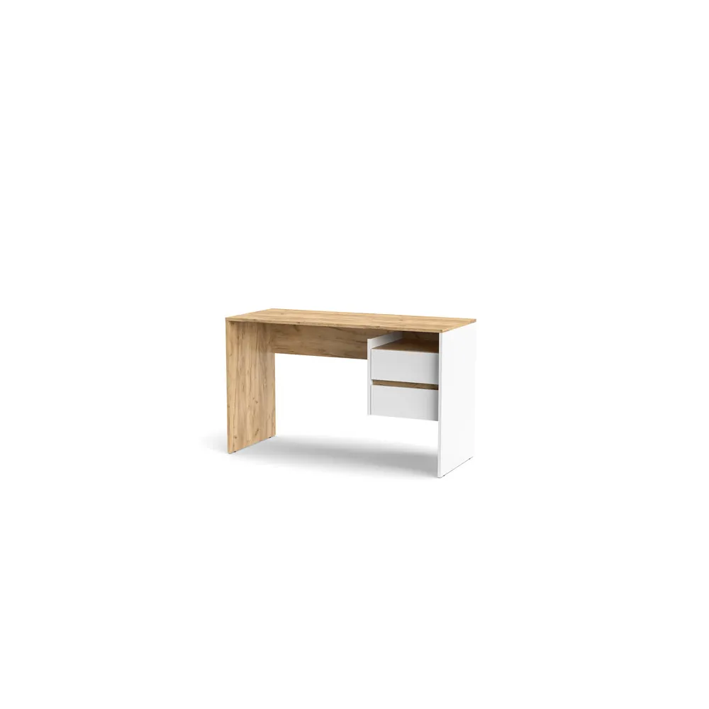 SCRIVANIA PACO PC3 CM 125X51X75 ROV.ARTISAN/BIANCO SCRIVANIA PACO PC3 CM 125X51X75 ROV.ARTISAN/BIANCO