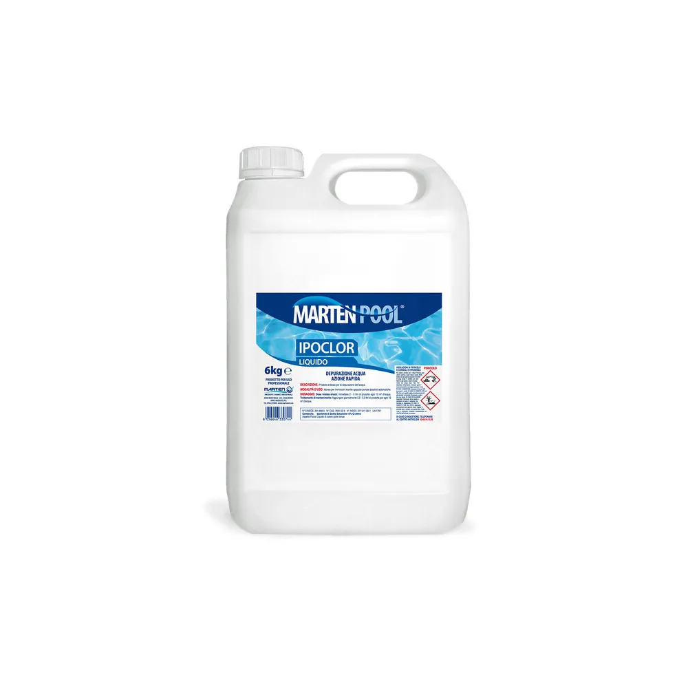 CLORO P/PISCINA LIQUIDO 6 KG CLORO P/PISCINA LIQUIDO 6 KG