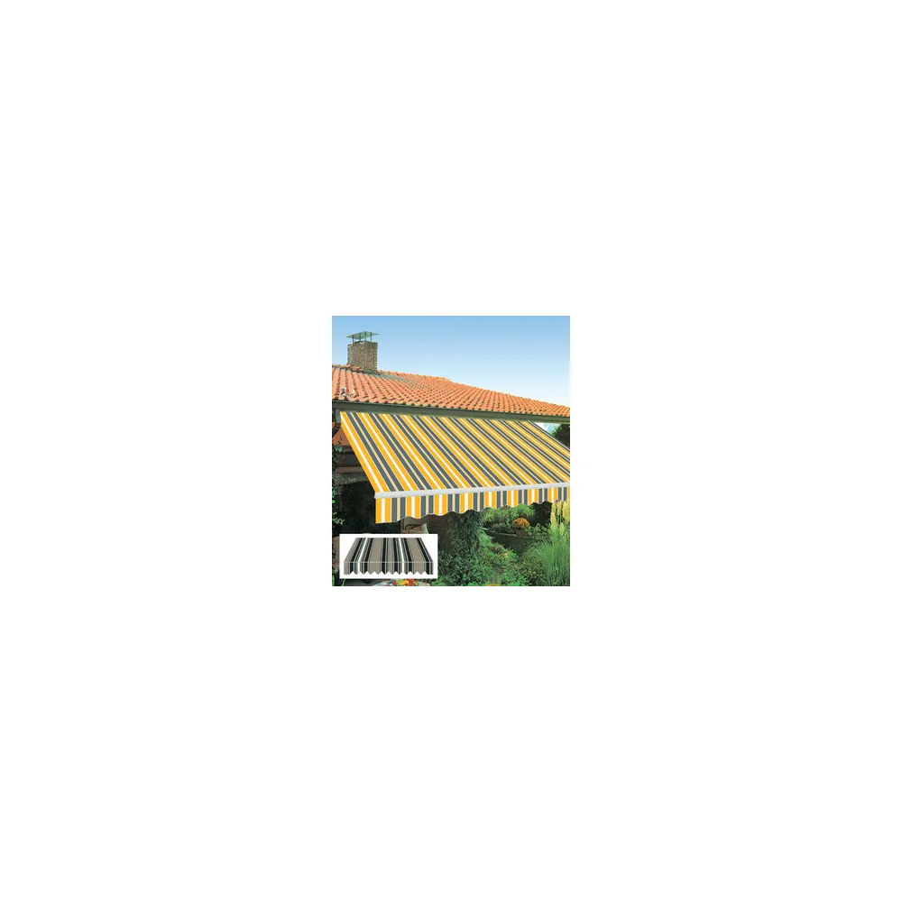 C TENDA DA SOLE BRACCI RETRATTILI 395X250 CM P6002