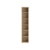 DISEGNO LIBRERIA 5 RIPIANI CM.44X36X217 H ROVERE A.