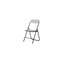 SEDIA PIEGHEVOLE POLO NERO/BIANCO (6