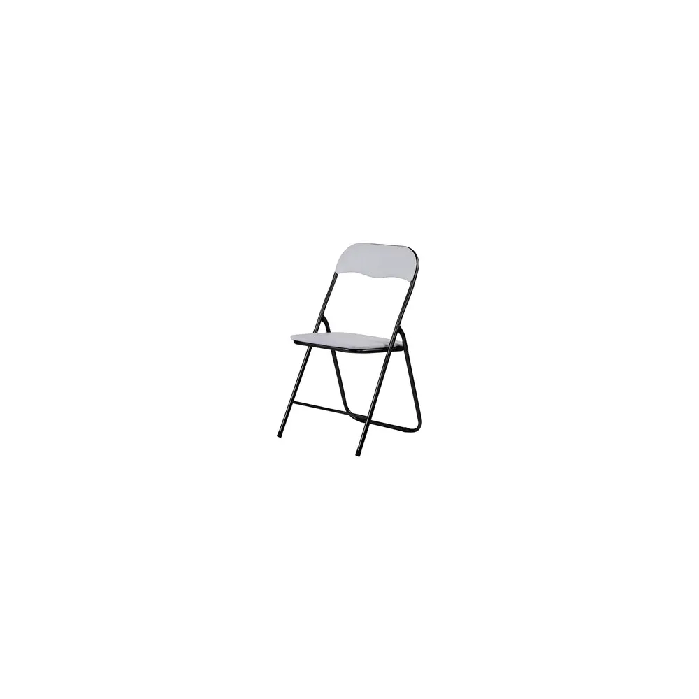 SEDIA PIEGHEVOLE POLO NERO/BIANCO (6