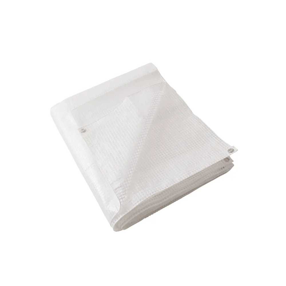 C TELO OCCHIELLATO PE 4 X 4M 160GR BIANCO RETINATO C TELO OCCHIELLATO PE 4 X 4M 160GR BIANCO RETINATO