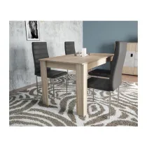 TAVOLO ALLUNGABILE 140/180X80XH75CM ROVERE