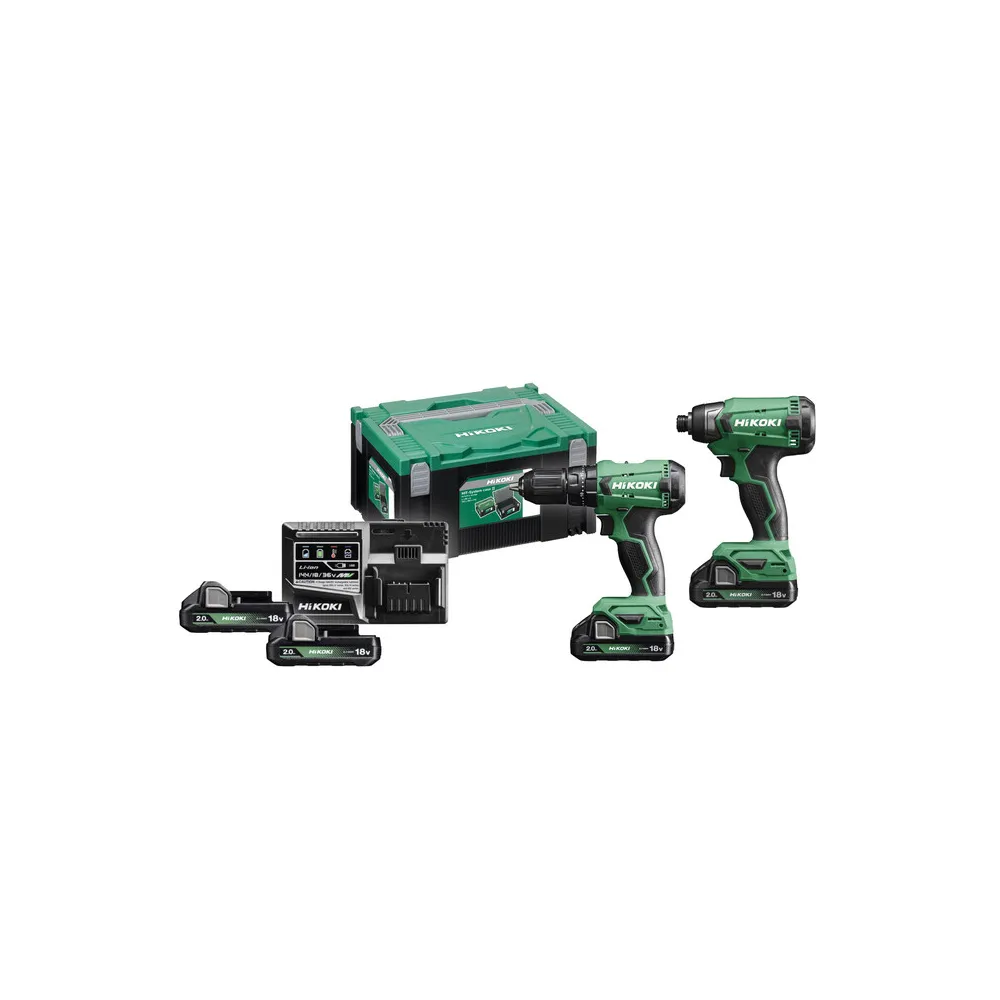 HIKOKI SET TRAPANO + AVVITAT IMP KC18DA 18V HIKOKI SET TRAPANO + AVVITAT IMP KC18DA 18V
