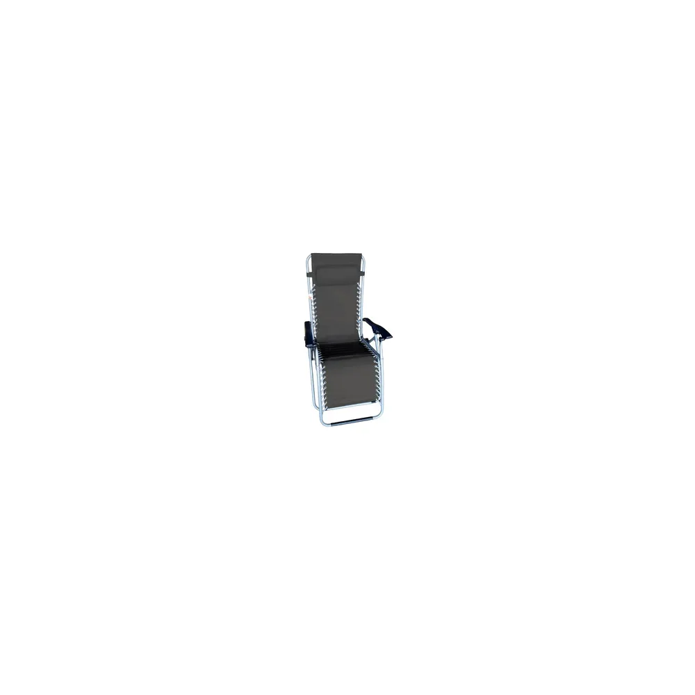 C SEDIA SDRAIO MULTIPOSIZIONE GRIGIO (2 C SEDIA SDRAIO MULTIPOSIZIONE GRIGIO (2