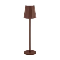 LAMPADA LED RICARICABILE DA TAVOLO POLLICINO RUGGINE (12