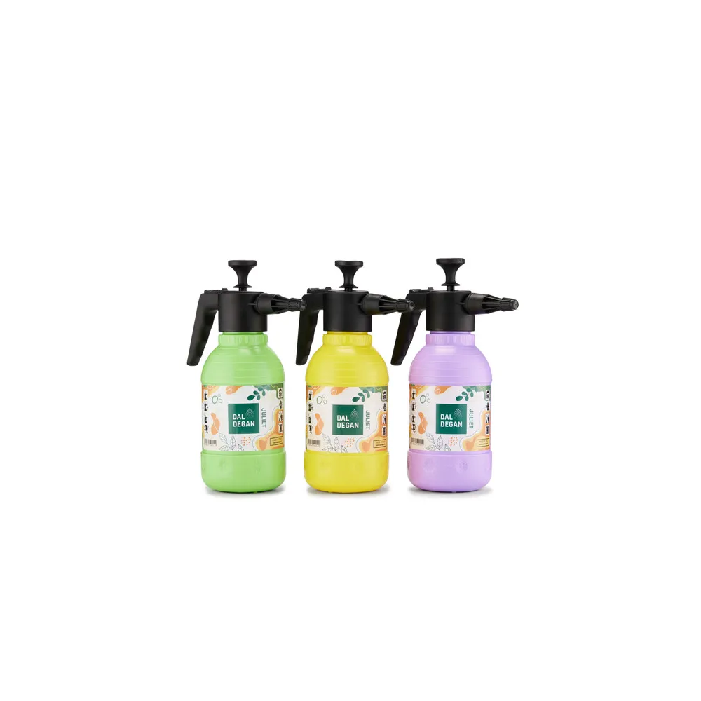 POMPA PLASTICA A PRESSIONE JULIET COL. ASS. 2 L (12 POMPA PLASTICA A PRESSIONE JULIET COL. ASS. 2 L (12