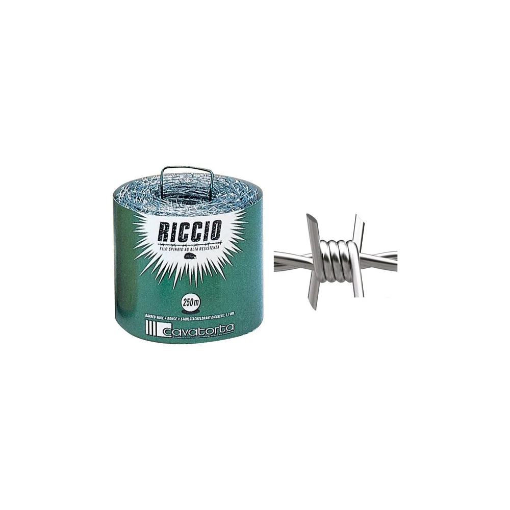 FILO ZINCATO SPINATO RICCIO 250 M F.1 FILO ZINCATO SPINATO RICCIO 250 M F.1