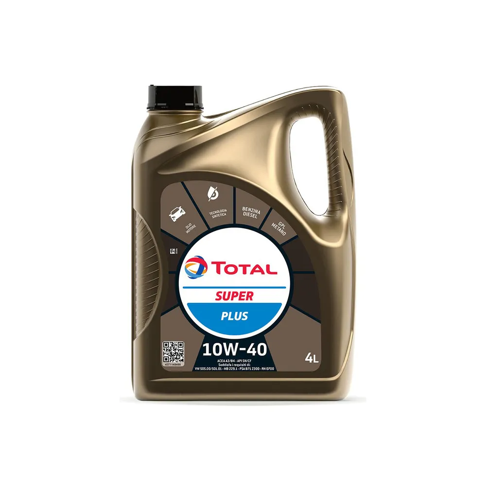 OLIO LUBRIFICANTE TOTAL SUPER PLUS 10W40  4L (3