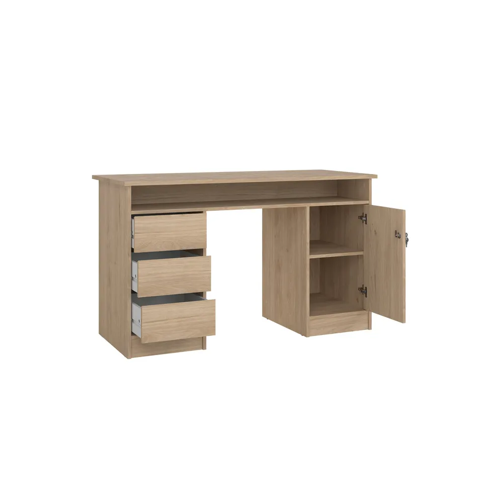 KIT SCRIVIANIA FUCTION PLUS 126X55X75 QUERCIA KIT SCRIVIANIA FUCTION PLUS 126X55X75 QUERCIA