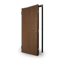 C PORTA BLINDATA C/CONTROT CL.3 NOCE M 90X210 DX