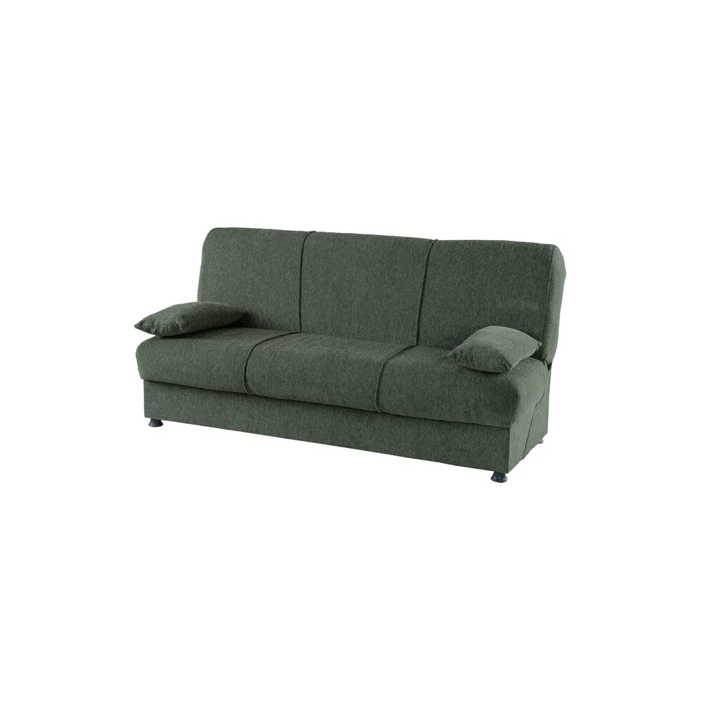 DIVANO PRONTO LETTO COSY 3P BACOS VERDE DIVANO PRONTO LETTO COSY 3P BACOS VERDE