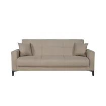 DIVANO PRONTO LETTO BRAVO 3P BACOS MARRONE