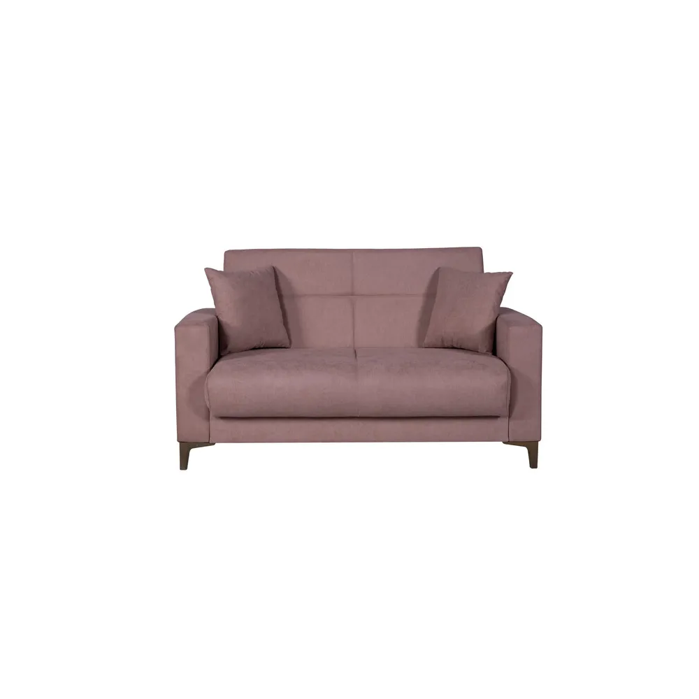 DIVANO 2 POSTI C/CASSETTONE BRAVO BACOS VIOLA